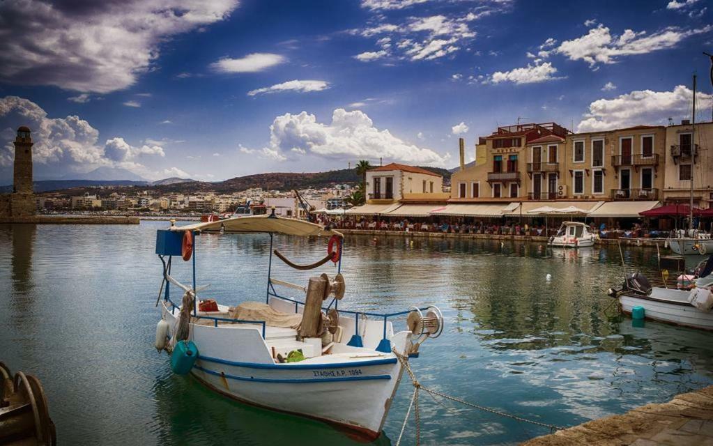 Sea View Cozy Studio Near Center Of Rethymno Town Εξωτερικό φωτογραφία
