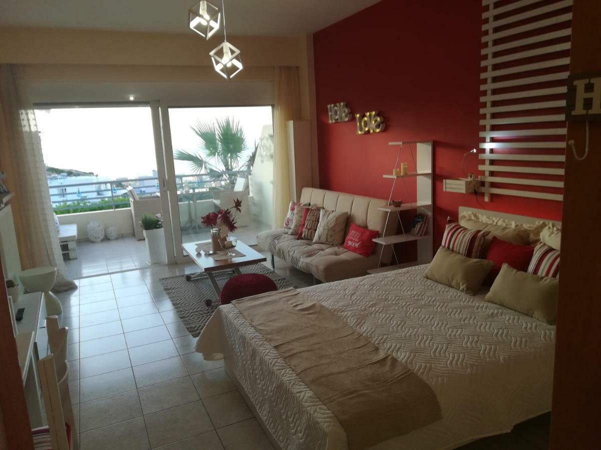 Sea View Cozy Studio Near Center Of Rethymno Town Εξωτερικό φωτογραφία